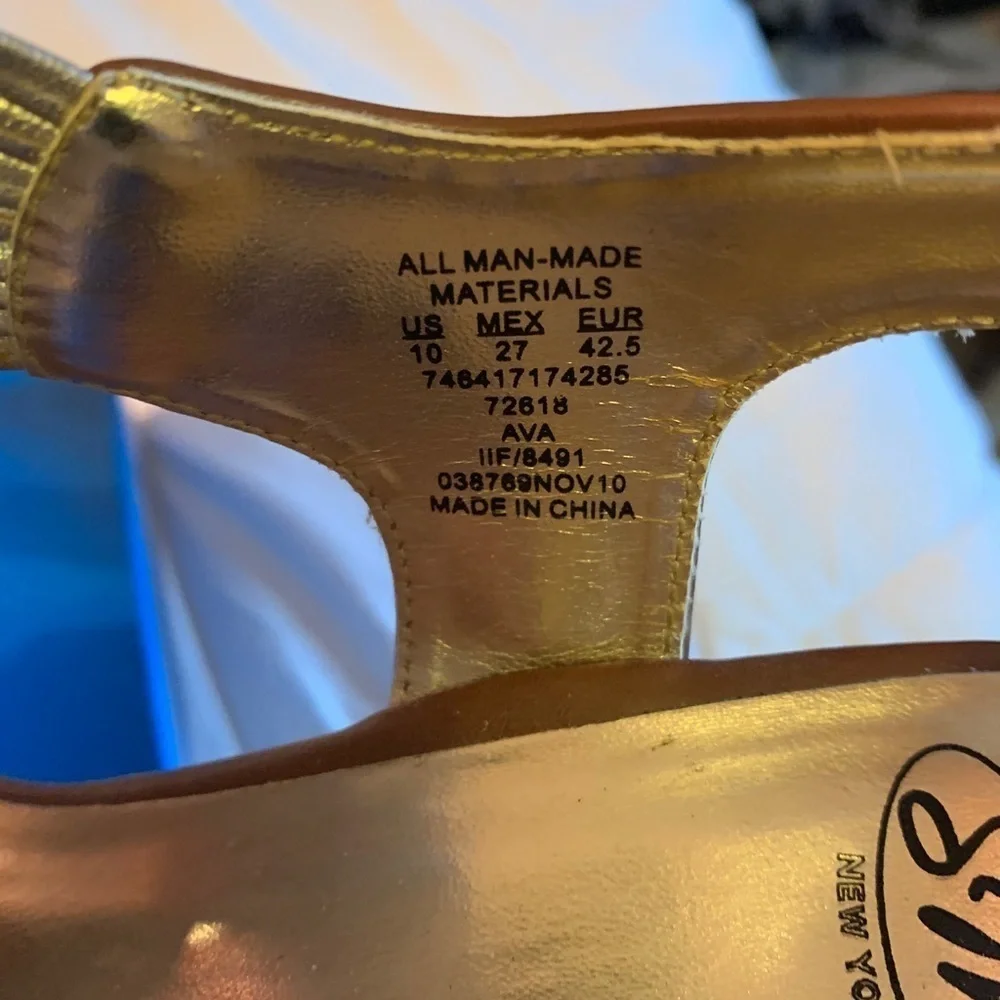 N/A wedge gently worn